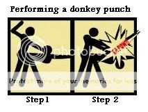 donkey punched porn